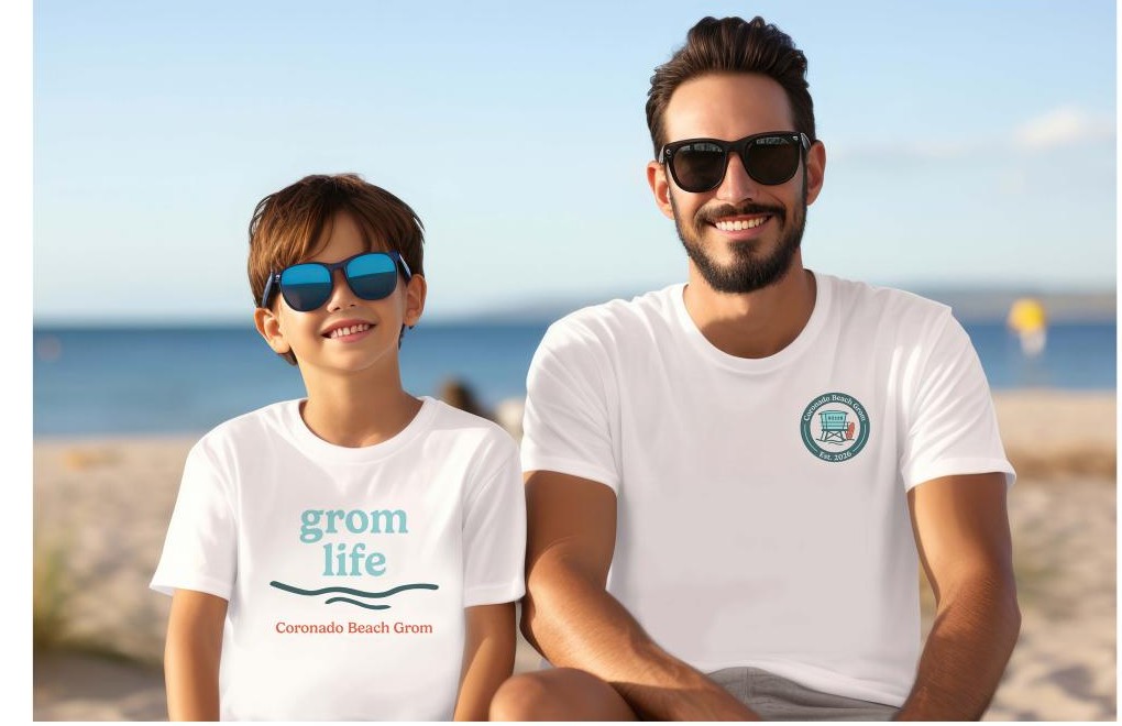Coronado Grom Club support tee